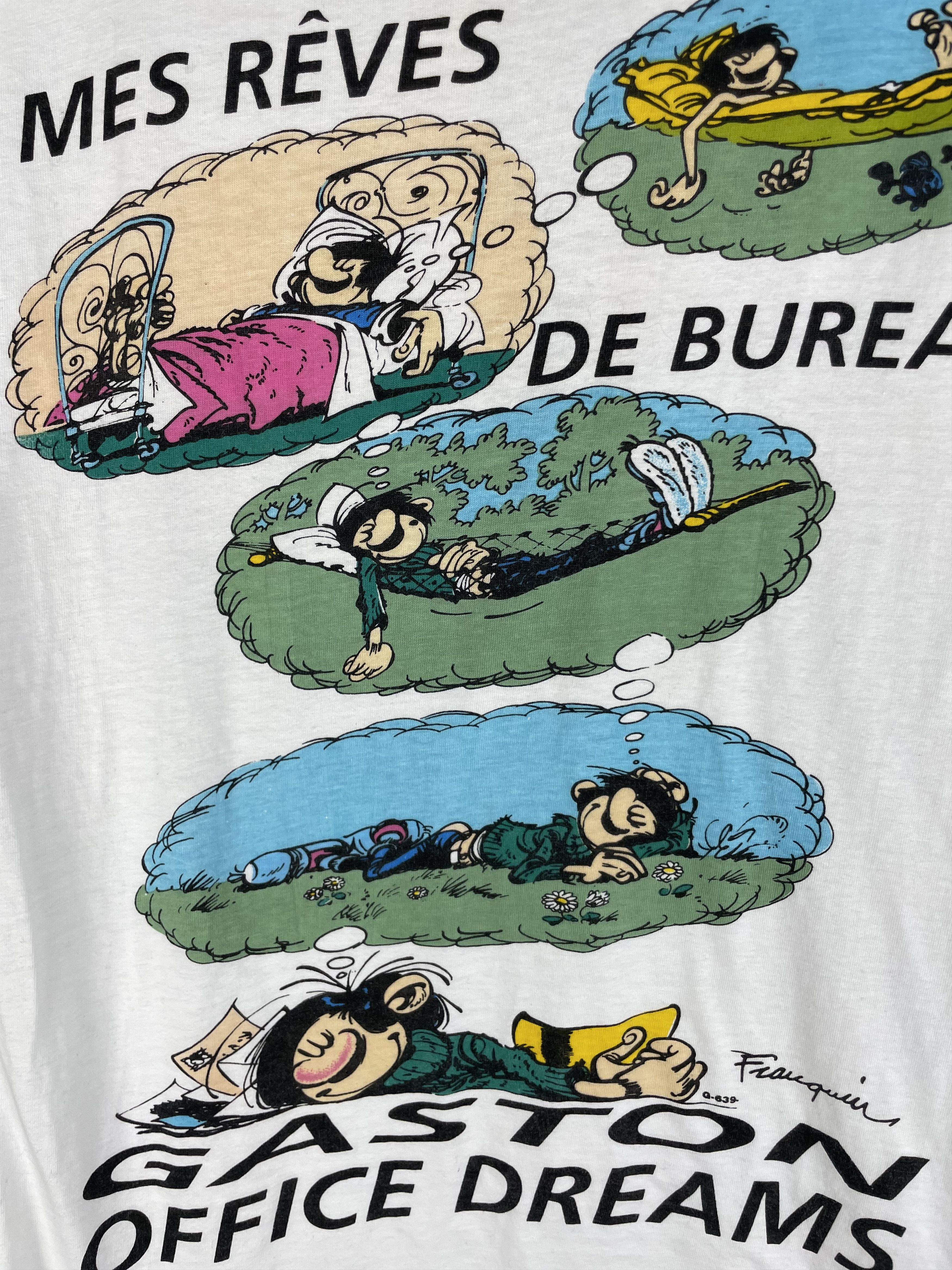 Vintage Humor Vintage Tee 90s Size US XL / EU 56 / 4 - 4 Thumbnail
