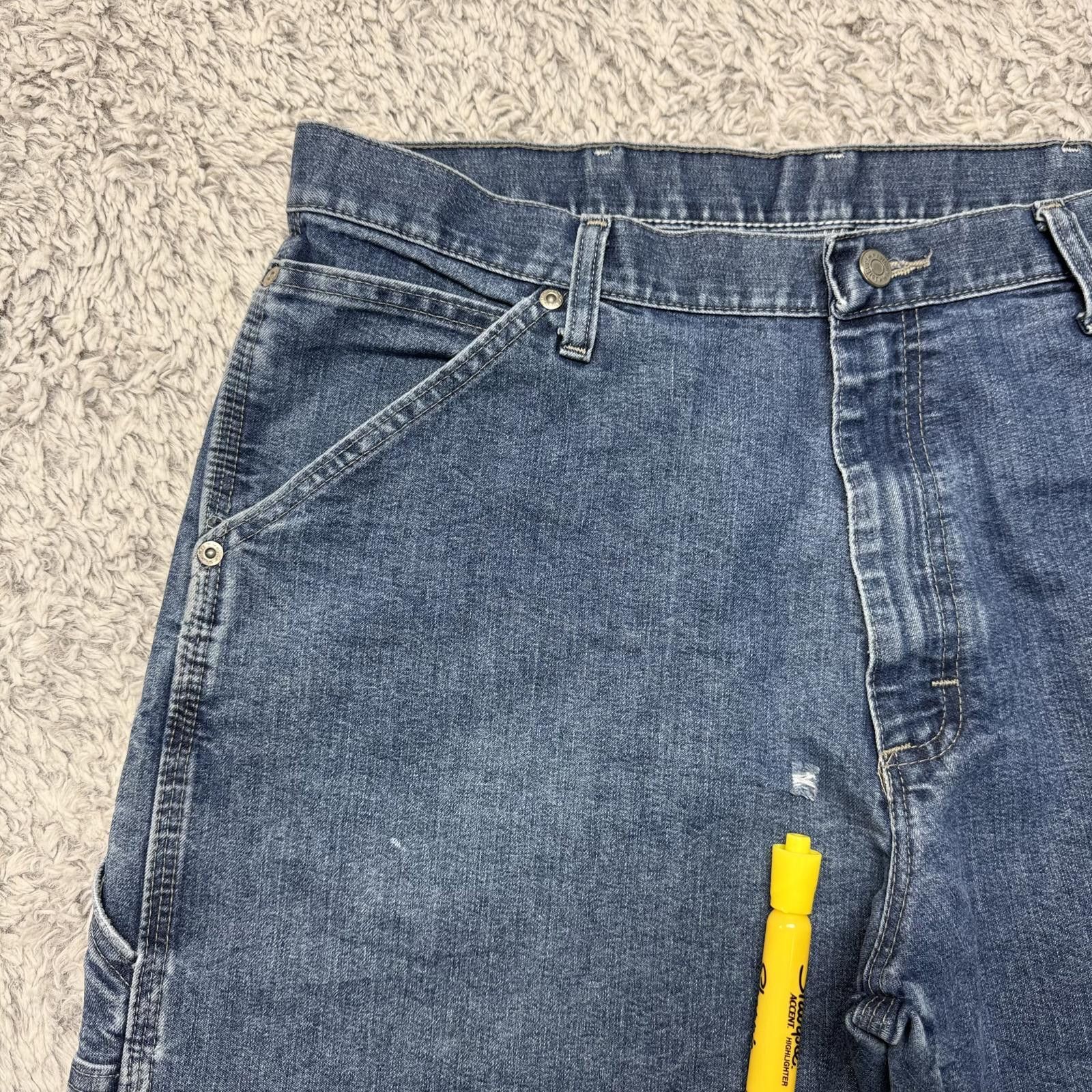 Other Vintage Wrangler Light Wash Denim Pants Size US 34 / EU 50 - 6 Thumbnail