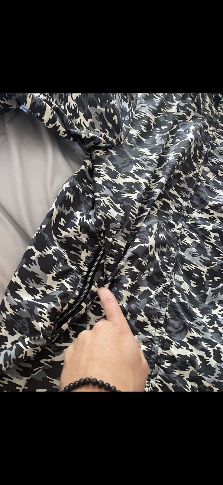 Bape Bape Snow camo windbreaker Size US L / EU 52-54 / 3 - 5 Thumbnail