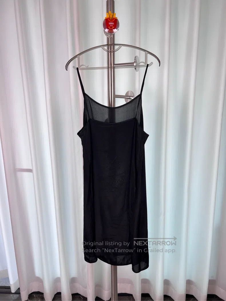 Loewe Loewe Women's Black Summer Silk Dress Size S / US 4 / IT 40 - 4 Thumbnail