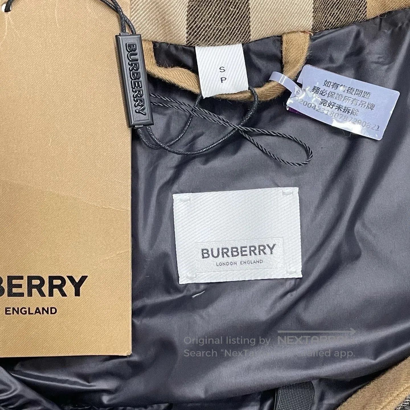 Burberry Burberry Classic Check Down Vest. Size US S / EU 44-46 / 1 - 5 Thumbnail