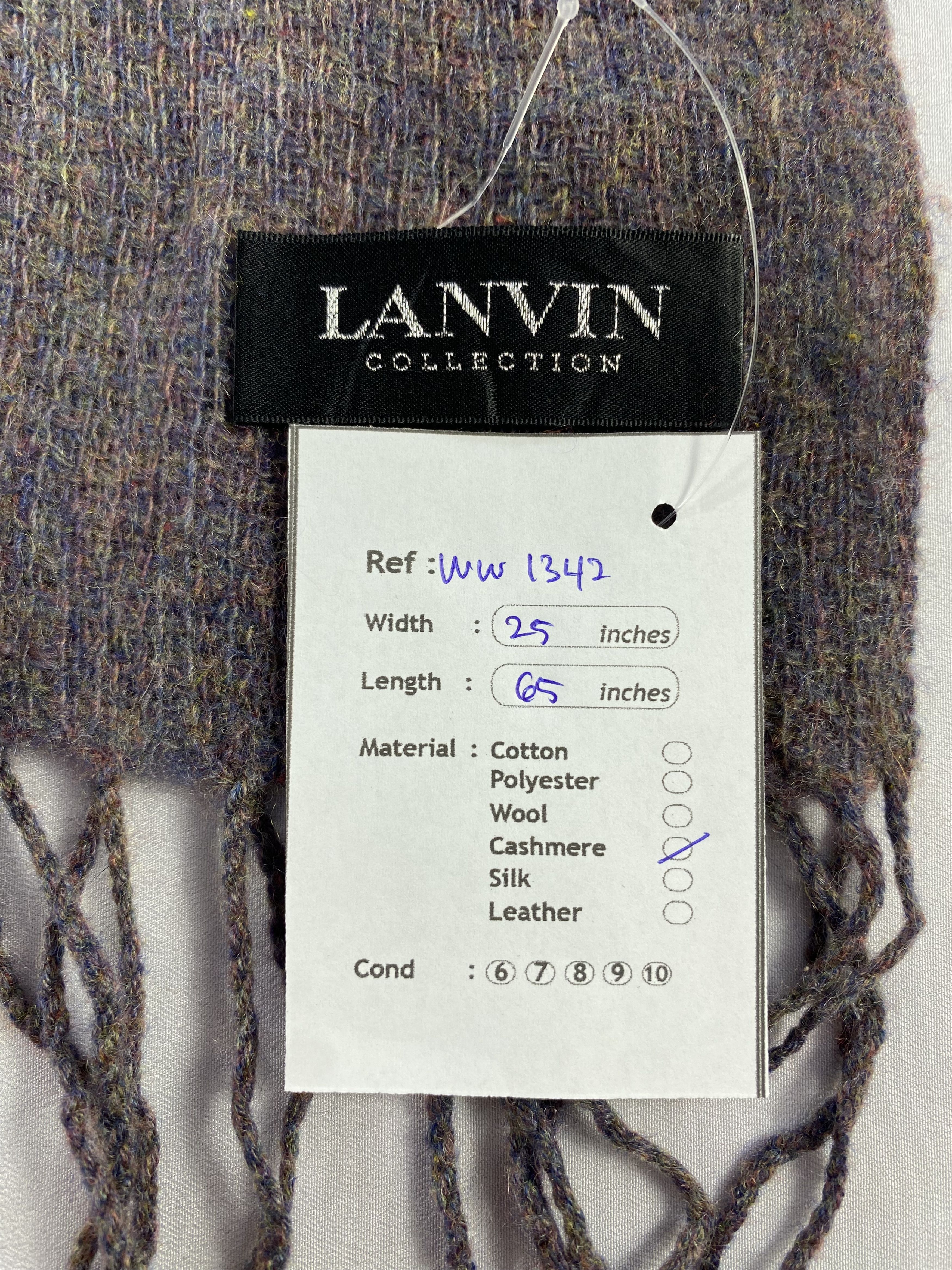 Lanvin × Vintage Lanvin Scarf / Muffler / Neckwear Size ONE SIZE - 6 Thumbnail