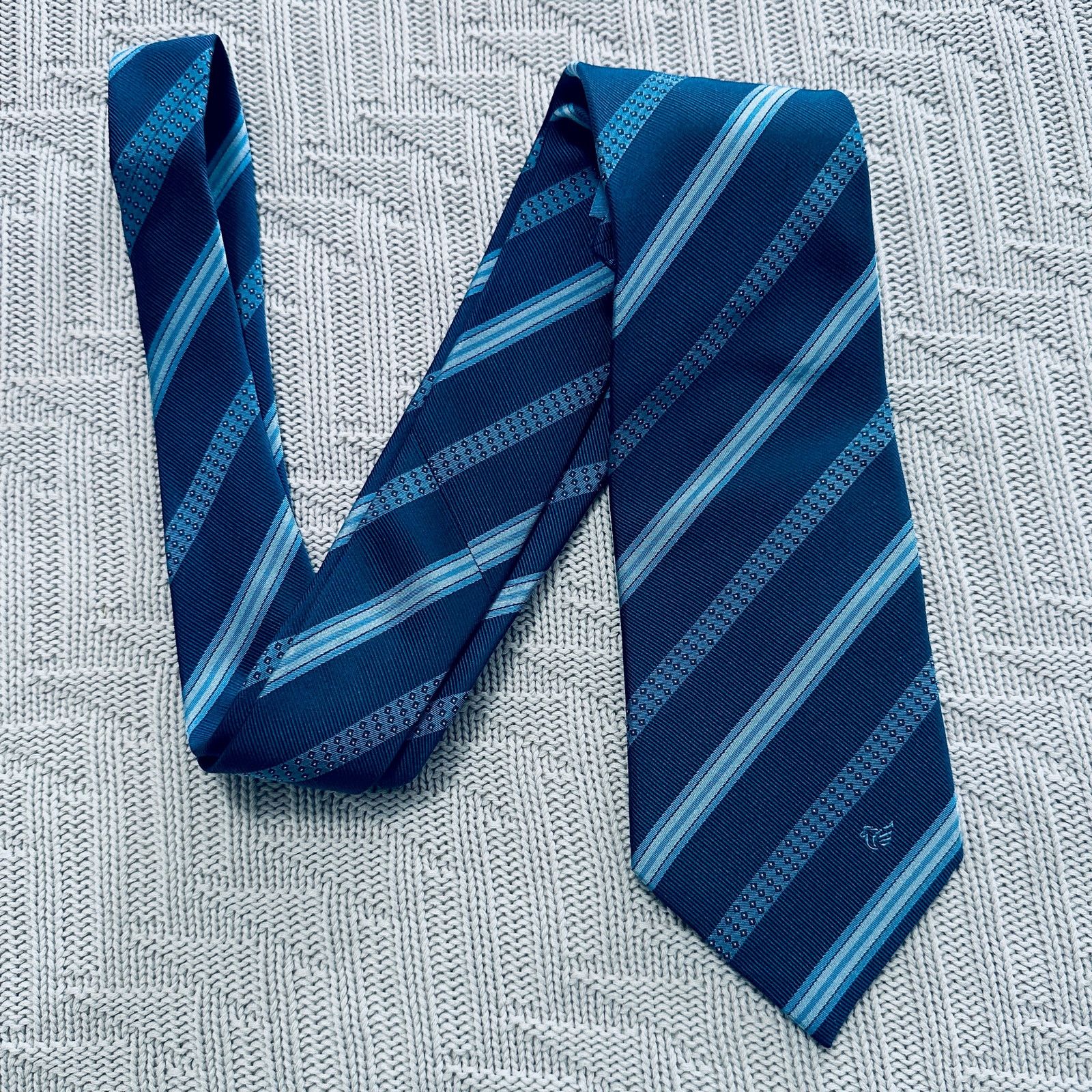 Other Caporiccio blue striped silk tie Size ONE SIZE - 1 Thumbnail