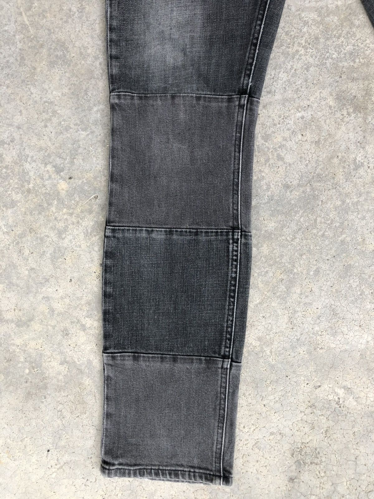 Who Decides War Adidas Distressed Jeans Patchwork Skinny Jeans Size US 34 / EU 50 - 6 Thumbnail
