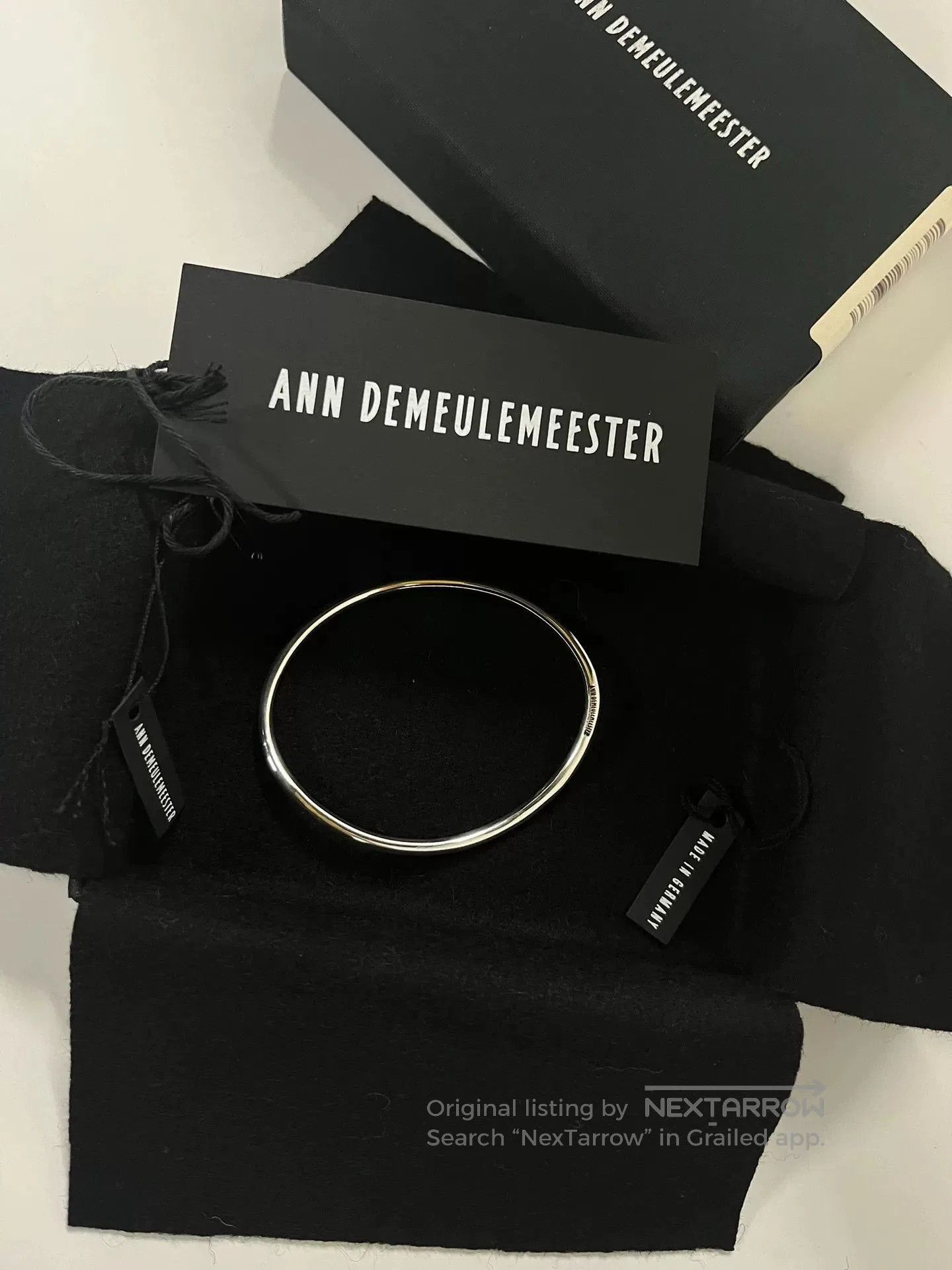 Ann Demeulemeester Ann Demeulemeester Silver Bracelet. Size ONE SIZE - 1 Thumbnail