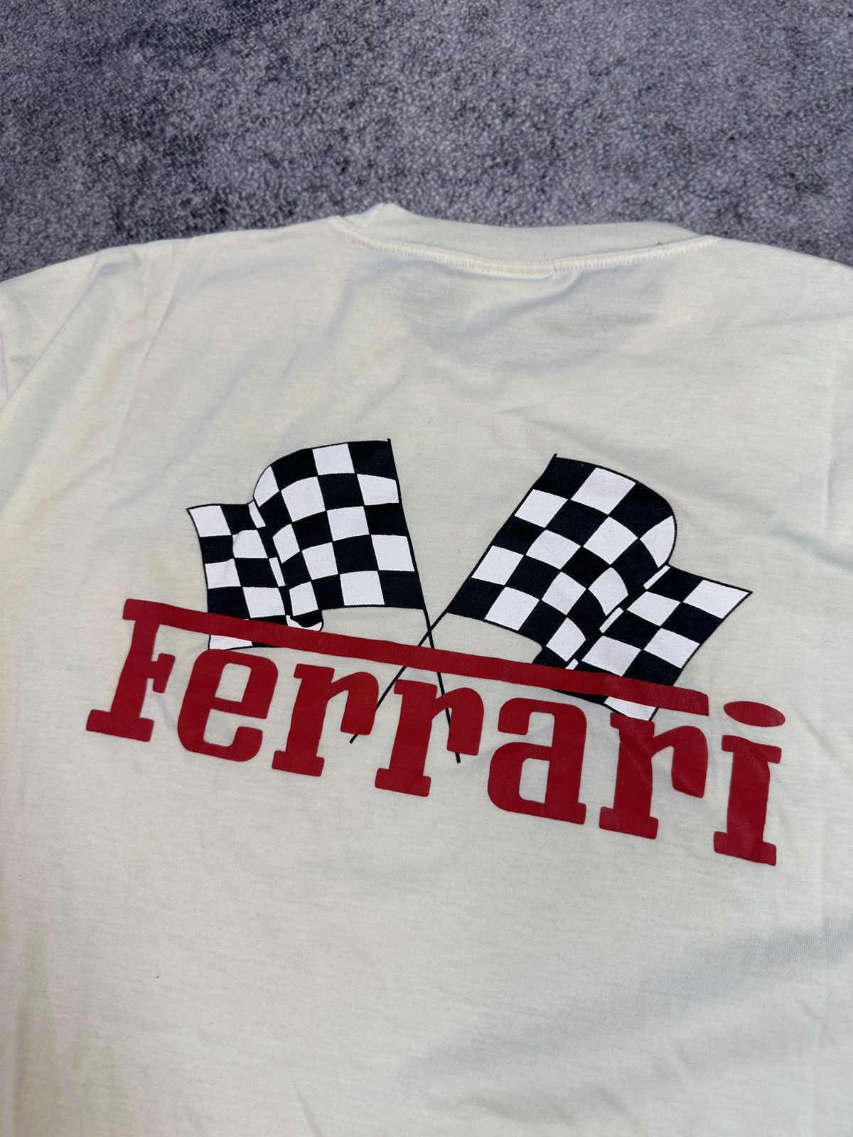 Ferrari × Vintage Vintage Racing Ferrari T-shirt Logo Streetwear Made In USA L Size US L / EU 52-54 / 3 - 2 Thumbnail