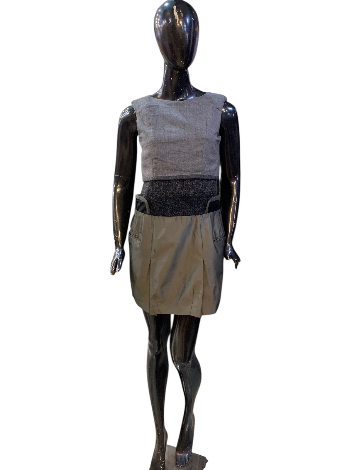 Undercover AW07 “Knit and hightech” hybrid mini dress runway Size XS / US 0-2 / IT 36-38 - 12 Thumbnail