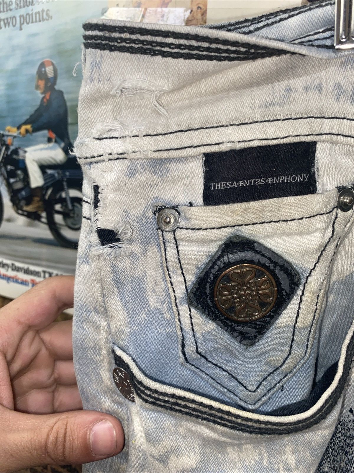 Other Saints sinphony jeans Size US 34 / EU 50 - 4 Thumbnail