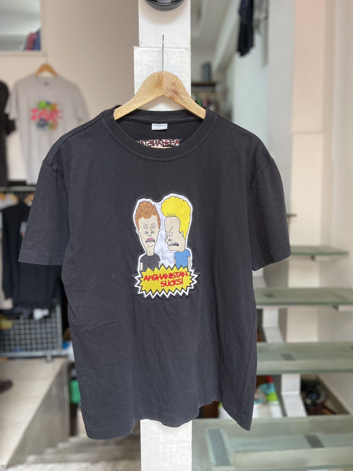 Vintage Vintage Beavis and Butthead Afghanistan Sucks t shirt Size US L / EU 52-54 / 3 - 1 Thumbnail