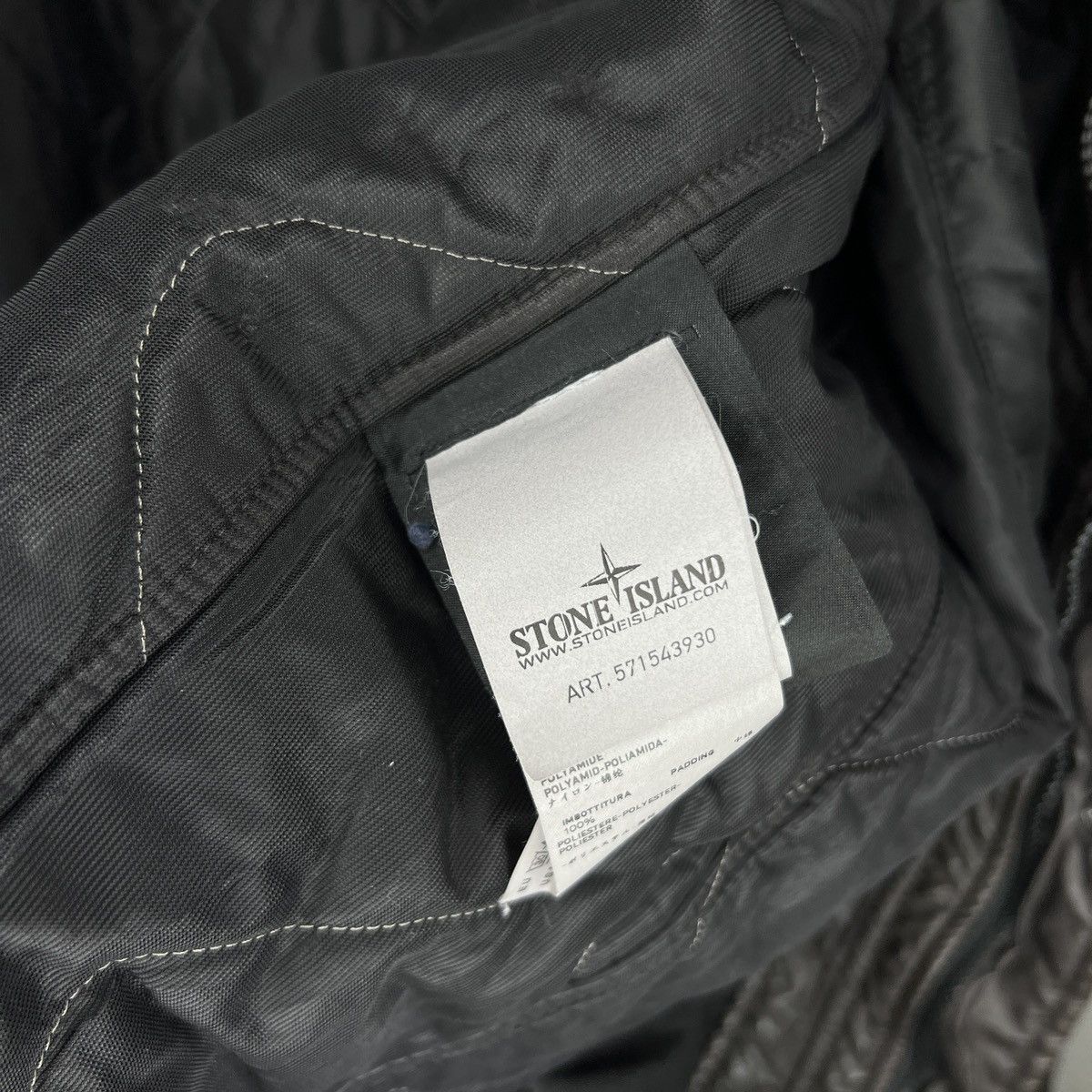 Stone Island Stone Island Vintage Mussola Gommata Jacket Brown 2012aw Size US XL / EU 56 / 4 - 12 Thumbnail