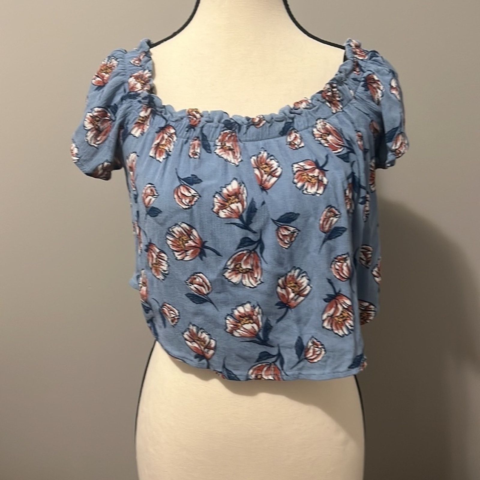 Forever 21 Forever 21 Off The Shoulder Crop Top Size S / US 4 / IT 40 - 4 Thumbnail