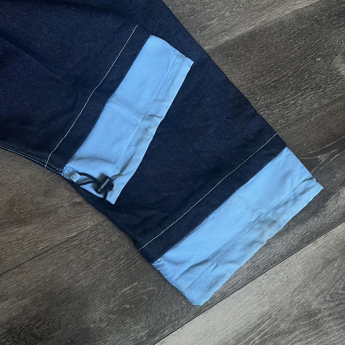 Southpole Vintage 2000s Mazzo Baggy Skater Carpenter Denim Jeans 38x32 Size US 38 / EU 54 - 5 Thumbnail