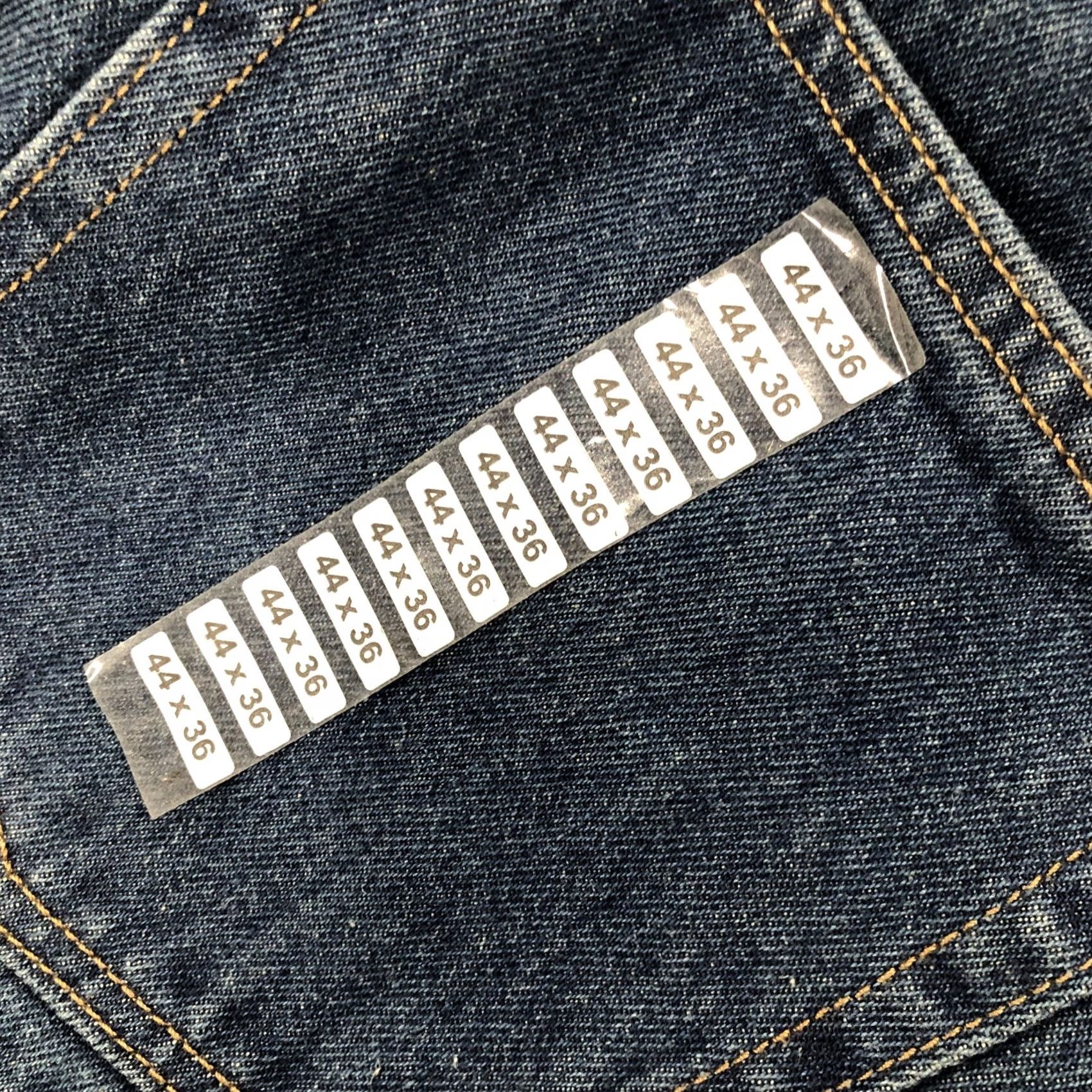 Vintage North Canyon Traders Jeans 5-Pocket 44"W x 34"L Blue Denim Bootcut Men’s Heavyweight Regular Rise 14.5" 100% Cotton Size US 44 / EU 60 - 5 Thumbnail