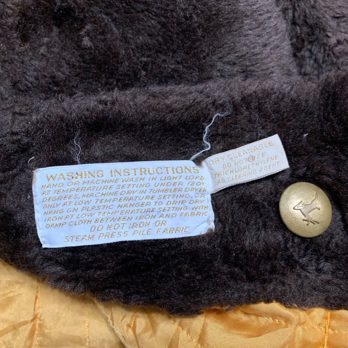 Vintage Vintage Teddy Bear By White Stag Fur Coat Size S / US 4 / IT 40 - 6 Thumbnail