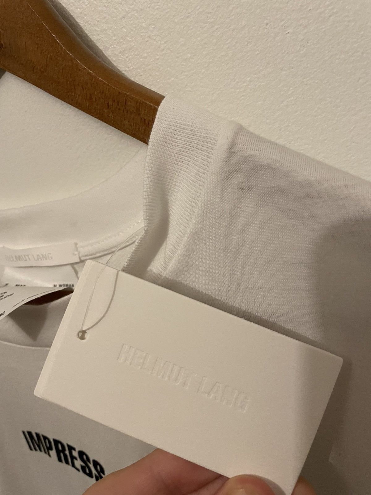 Helmut Lang Helmut Lang “Impress” tee Size US S / EU 44-46 / 1 - 8 Thumbnail
