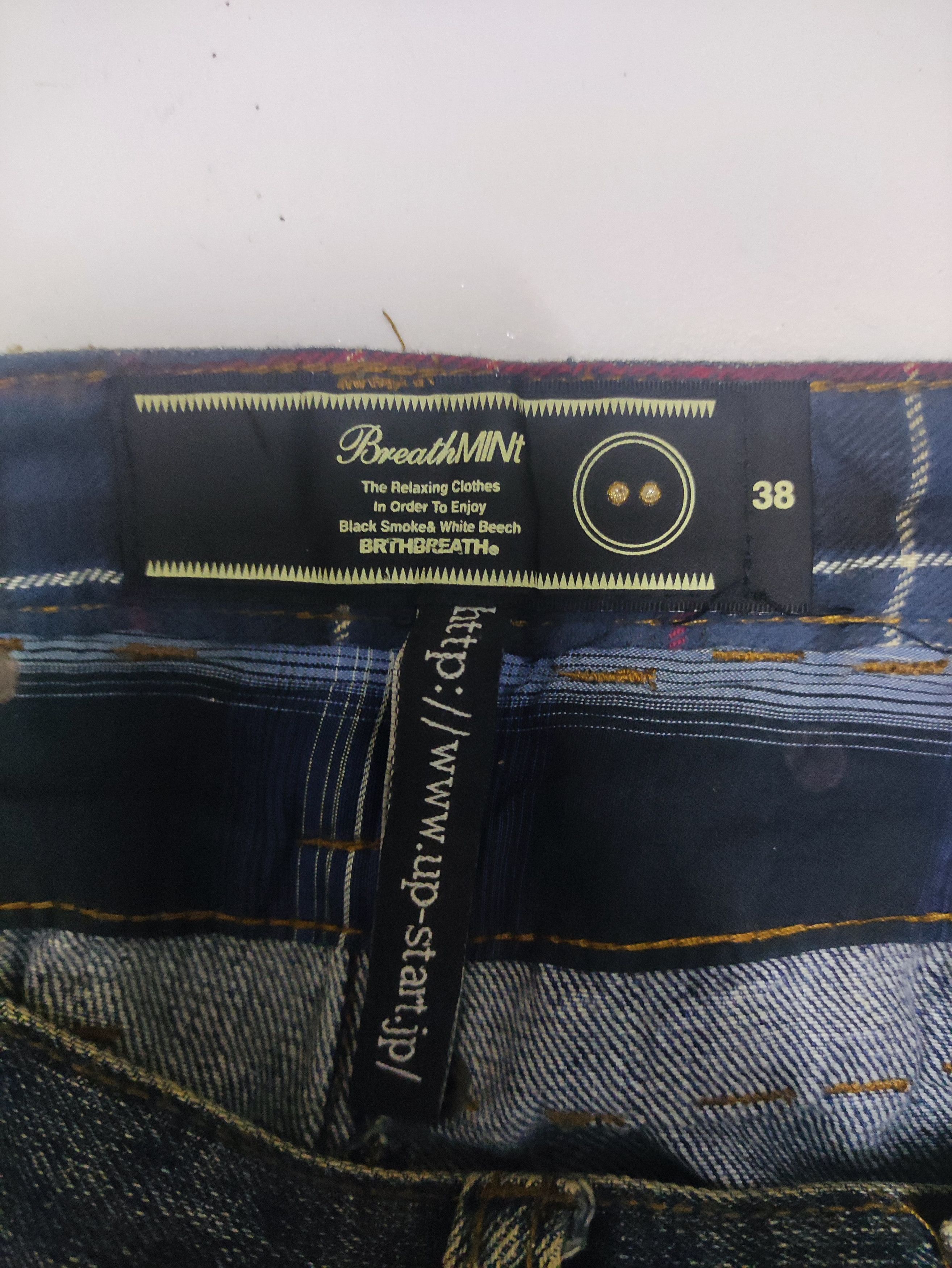 Japanese Brand Vintage Japanese Brand Double Waist Denim Faded Pants Size US 30 / EU 46 - 15 Thumbnail