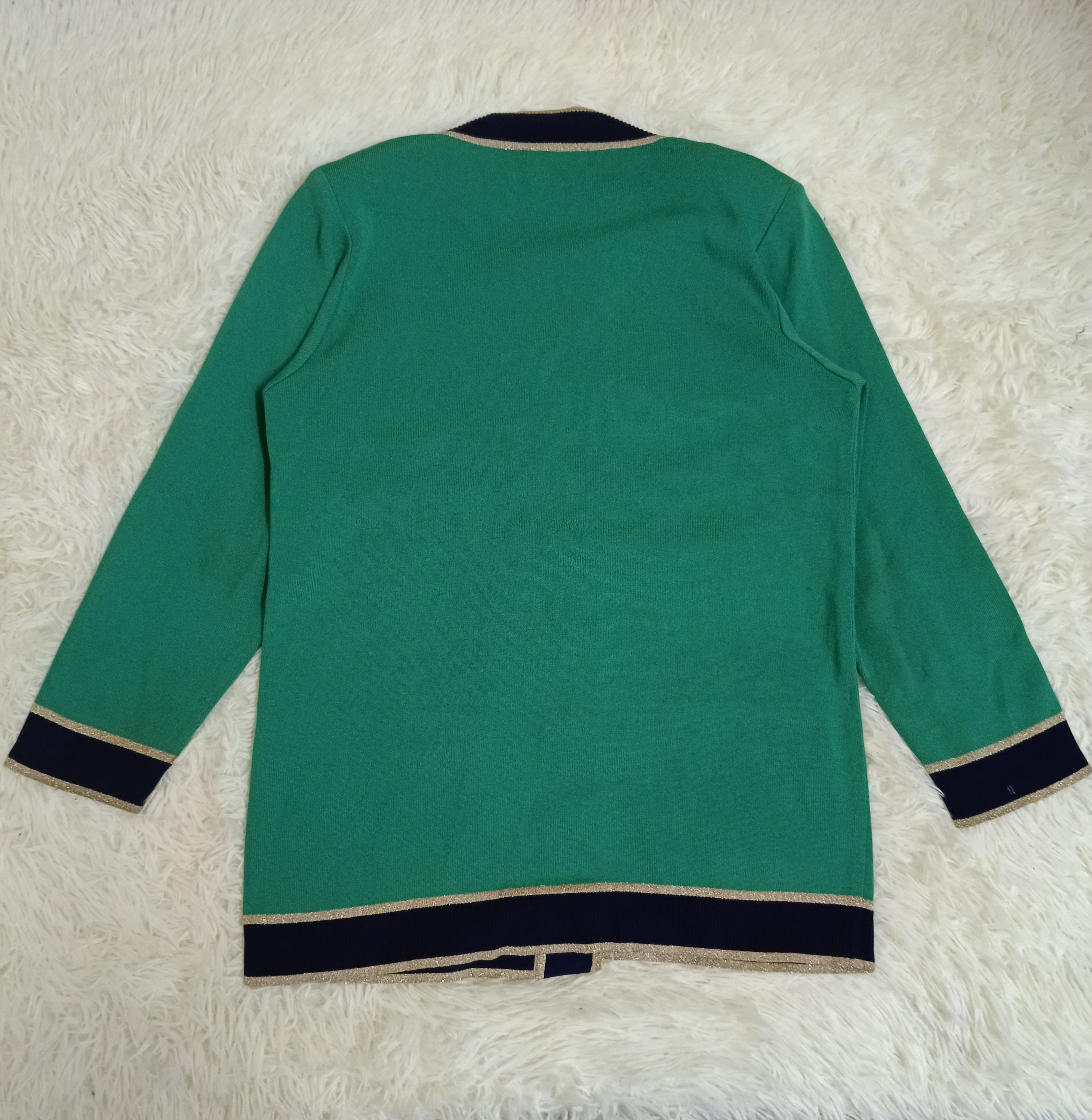 Vintage × Yves Saint Laurent YVES SAINT LAURENT PARIS CARDIGAN Size M / US 6-8 / IT 42-44 - 2 Thumbnail