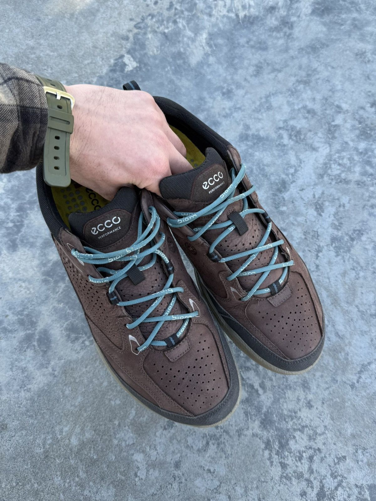 Ecco ECCO Y2K GORPCORE OUTDOOR HIKING BIOM TRAIL SNEAKERS Size US 11 / EU 44 - 3 Thumbnail