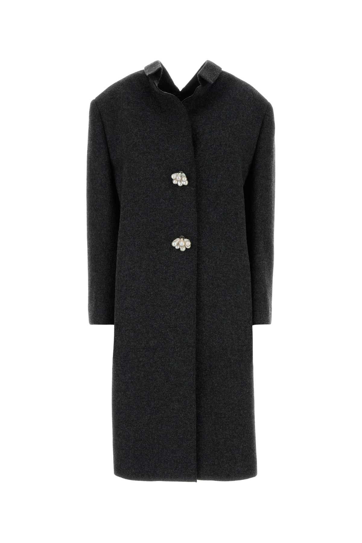 Slate Wool Coat