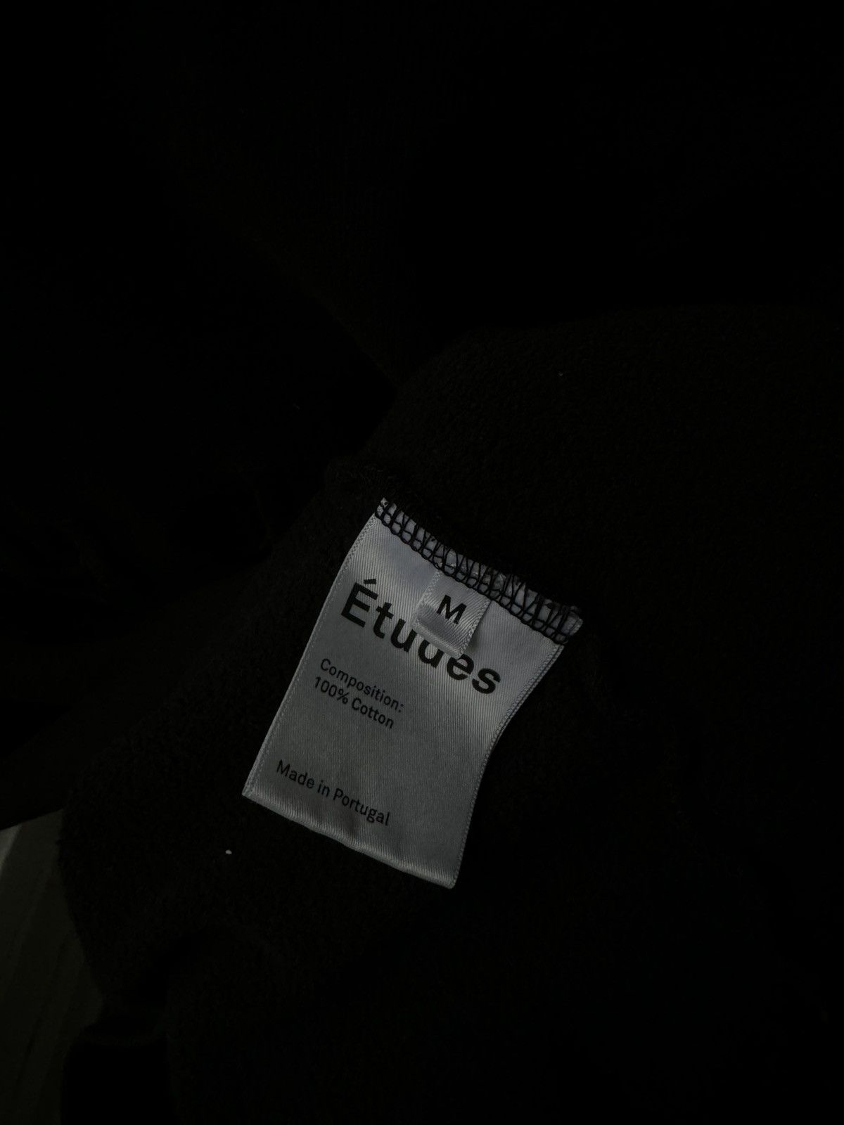 Etudes ÉTUDES embroided black on black sweater Medium Size US M / EU 48-50 / 2 - 5 Thumbnail