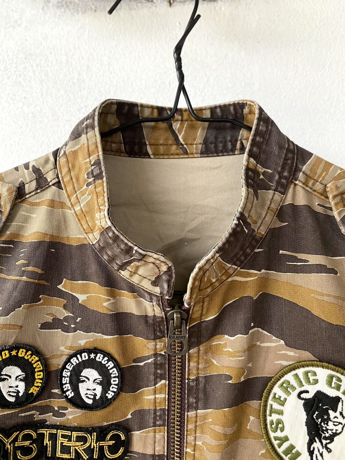Hysteric Glamour Hysteric style camouflage tigerstripe light jacket Size US S / EU 44-46 / 1 - 5 Thumbnail