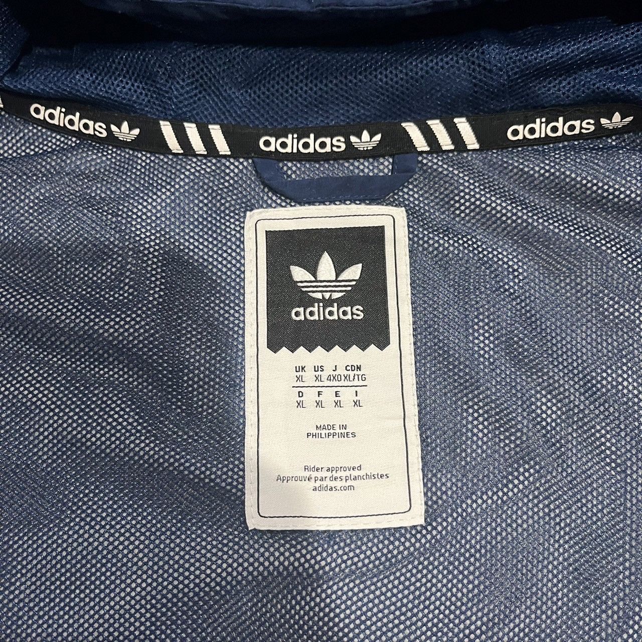 Adidas Adidas Skateboarding Colorado Nautical Windbreaker Jacket Size US XL / EU 56 / 4 - 13 Thumbnail