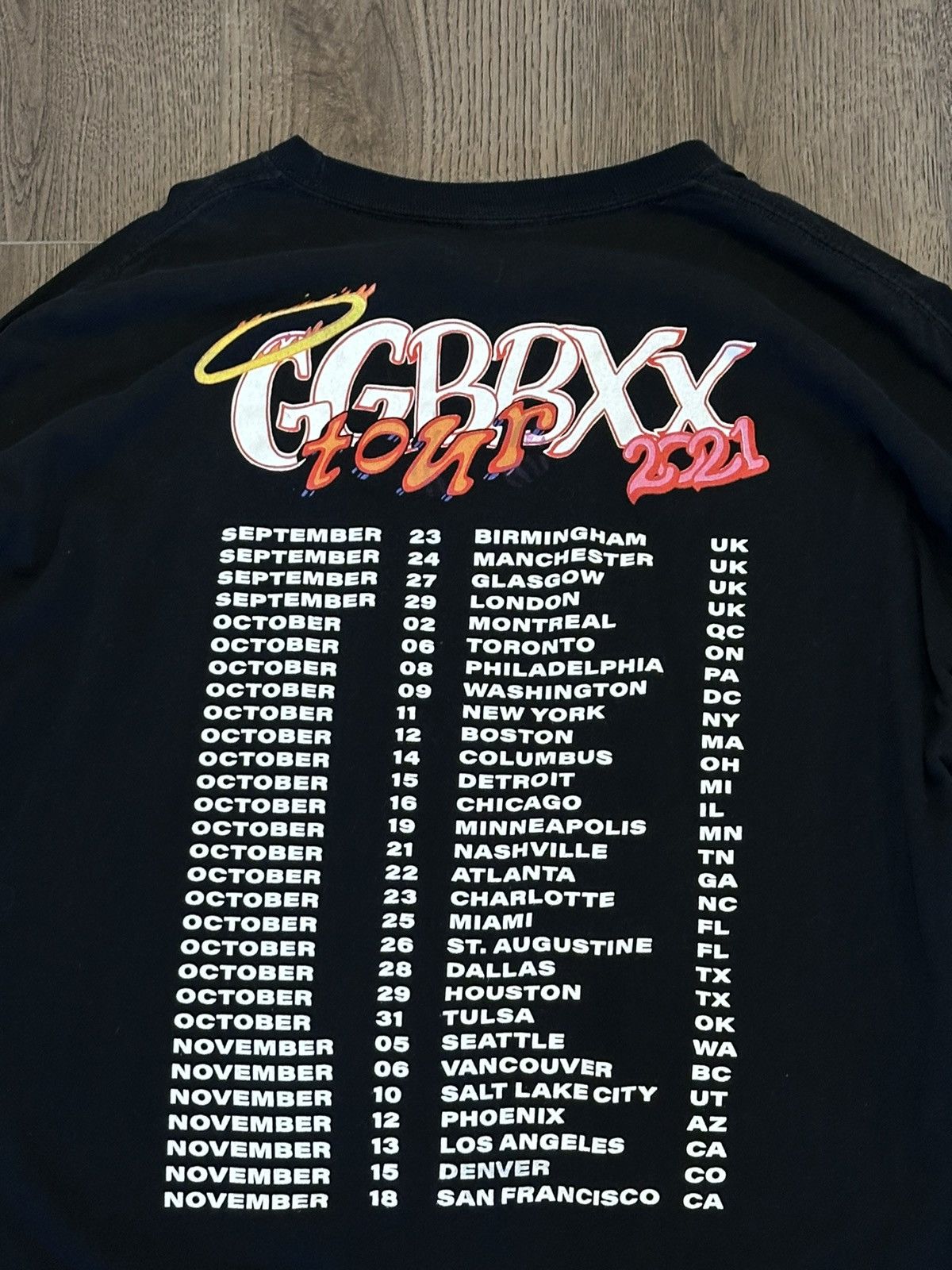 Vintage LANY GGBBXX TOUR TEE Size US XL / EU 56 / 4 - 3 Thumbnail