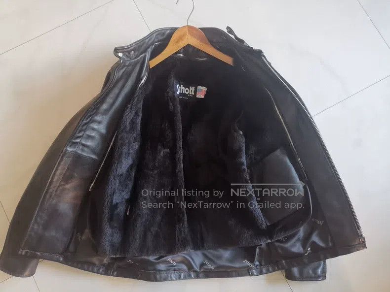 Schott Schott Camel velvet liner leather coat Size US XS / EU 42 / 0 - 3 Thumbnail