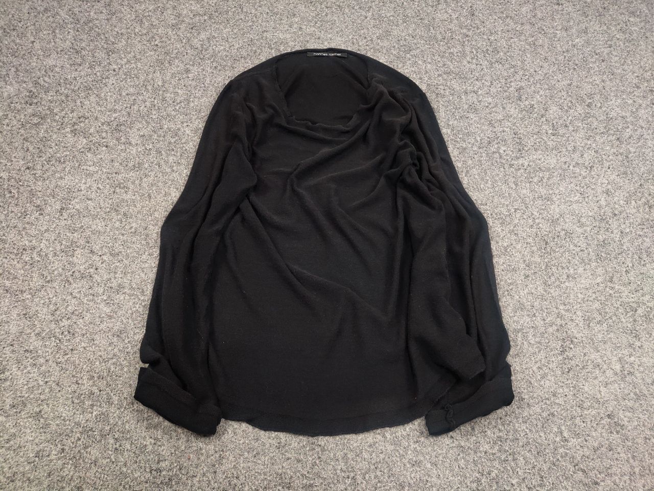hannes roether Hannes Roether Design Black Lienne blend Light Long Sleeve Size S / US 4 / IT 40 - 2 Thumbnail