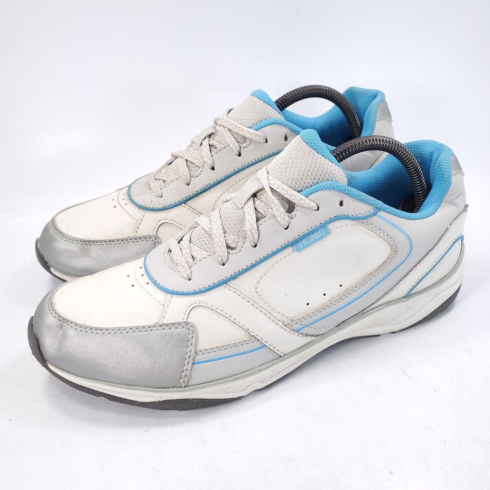 Vionic Vionic ZEN Lace Up Shoe Womens Size 10 White Blue Gray Size US 10 / IT 40 - 1 Thumbnail