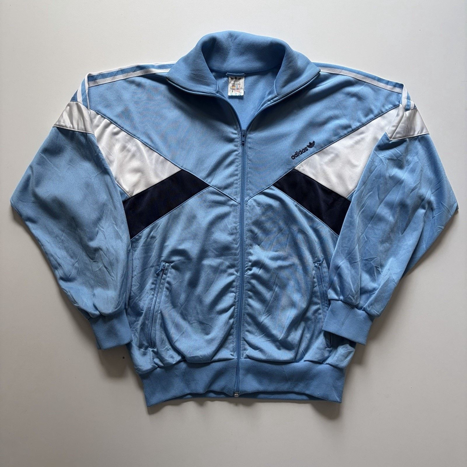 Adidas × Wales Bonner wales bonner 80s track jacket navy yellow