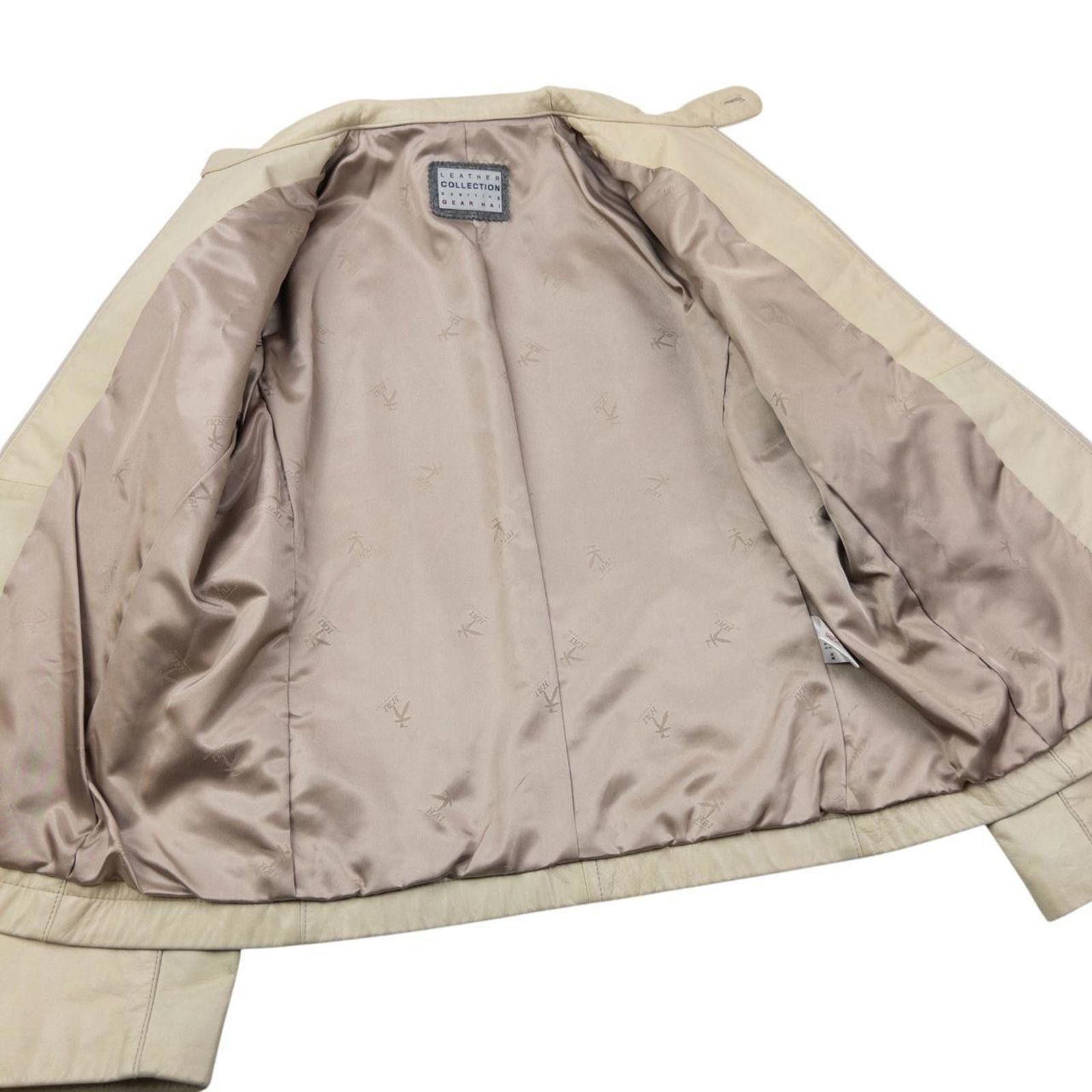 Issey Miyake Vintage 90s Hai Sporting Gear By Issey Miyake Leather Jacket Size US M / EU 48-50 / 2 - 4 Thumbnail