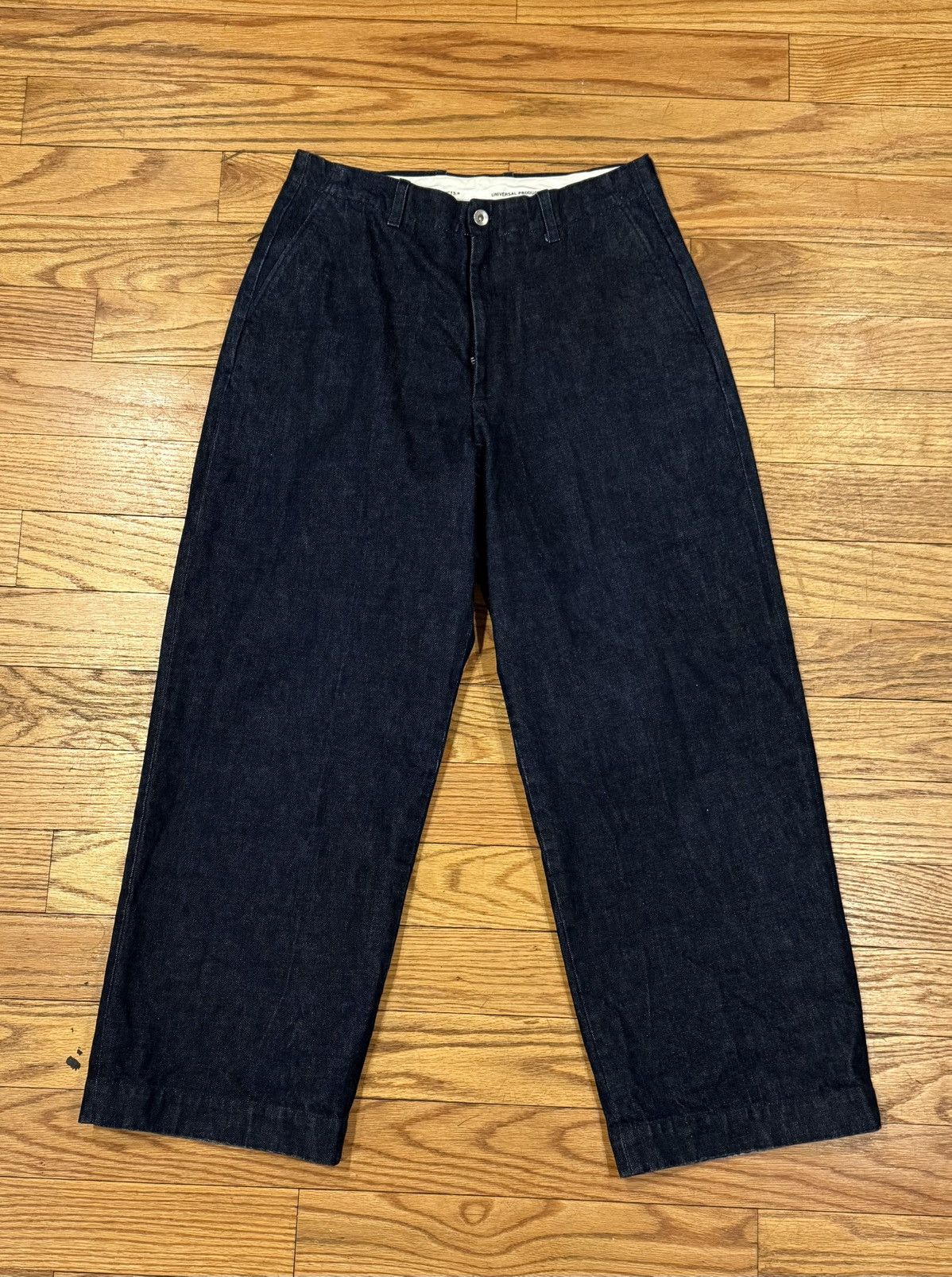 UNIVERSAL PRODUCTS. Universal Products Wide Denim Pants Size US 32 / EU 48 - 1 Thumbnail