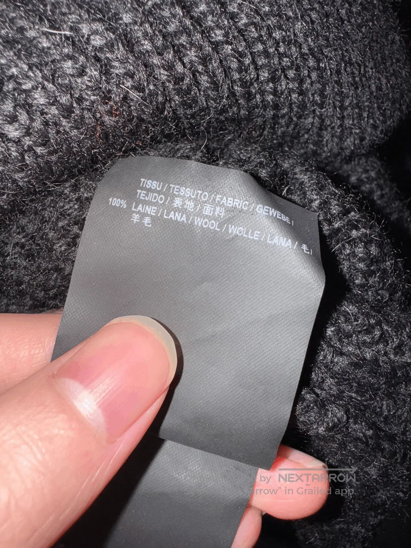Saint Laurent Paris Saint Laurent Black Wool Knit Sweater. Size US M / EU 48-50 / 2 - 5 Thumbnail