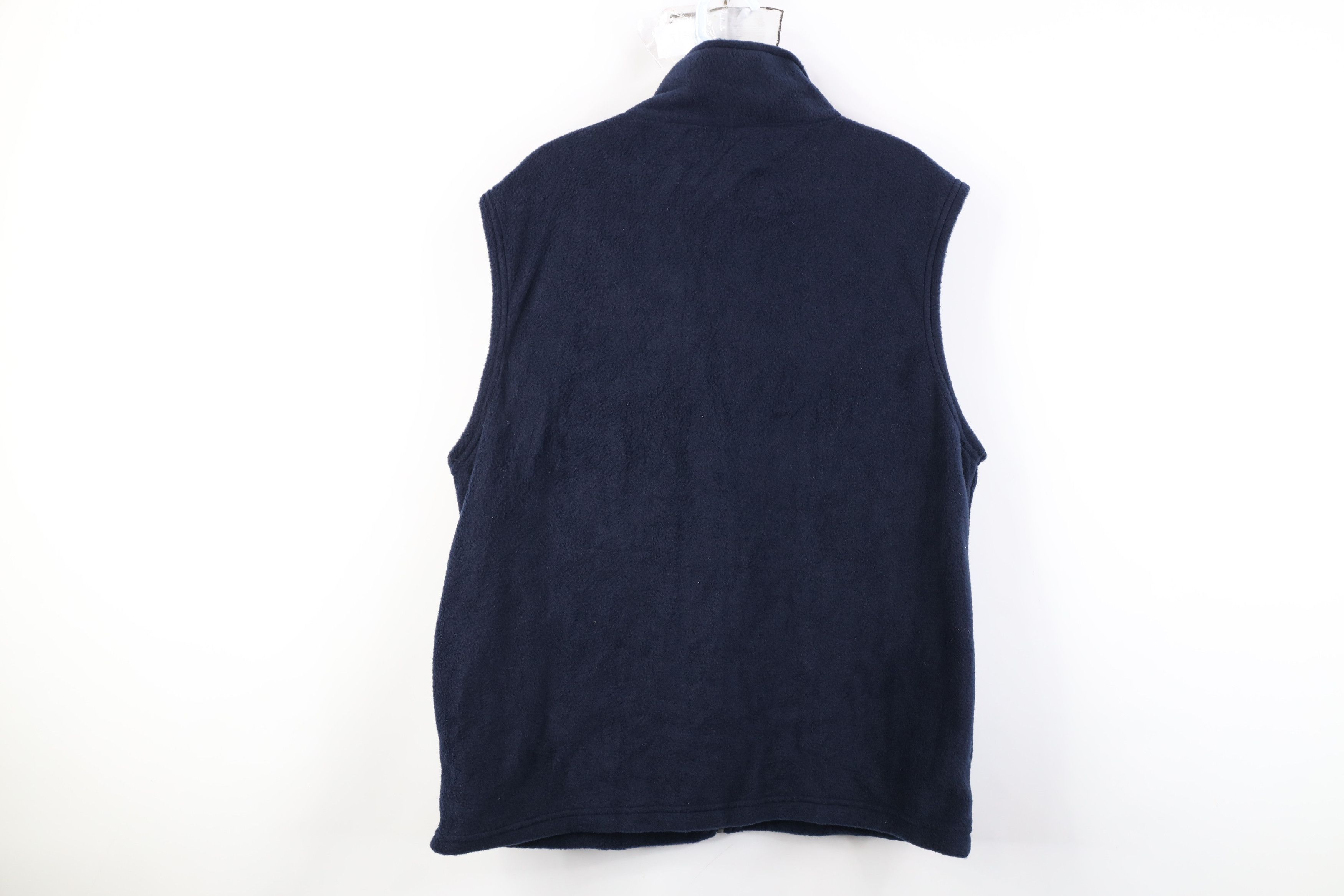 Vintage Vintage 90s Streetwear Alaska Fleece Vest Jacket Blue USA Size US L / EU 52-54 / 3 - 12 Thumbnail