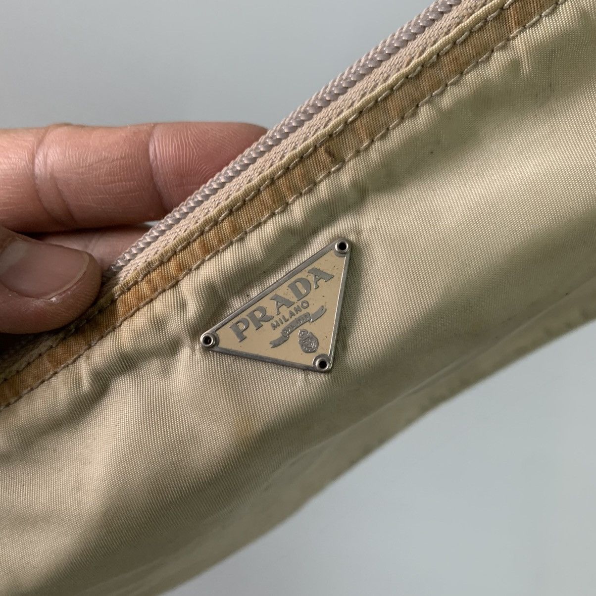 Prada Prada Nylon Clutch Bag Size ONE SIZE - 2 Thumbnail