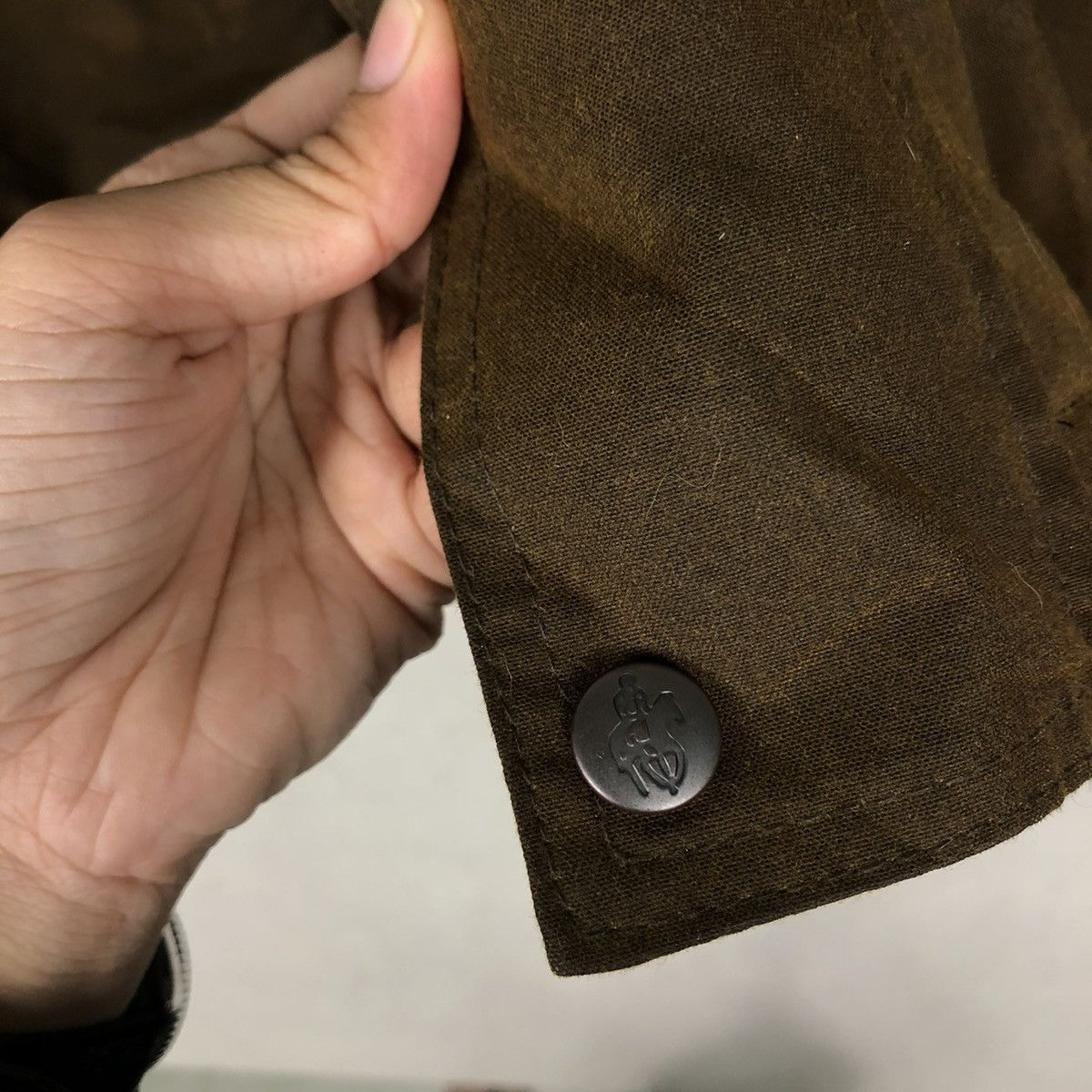 Vintage 🔥VINTAGE WAX JACKET HUNTING SURVIVAL MULTI POCKET UTBACK Size US M / EU 48-50 / 2 - 15 Thumbnail
