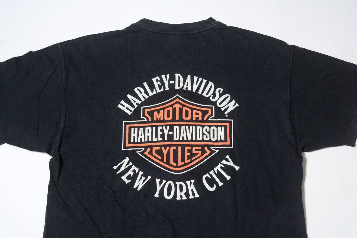 Harley Davidson Harley Davidson Twin Towers Vintage Shirt Size US XL / EU 56 / 4 - 8 Thumbnail
