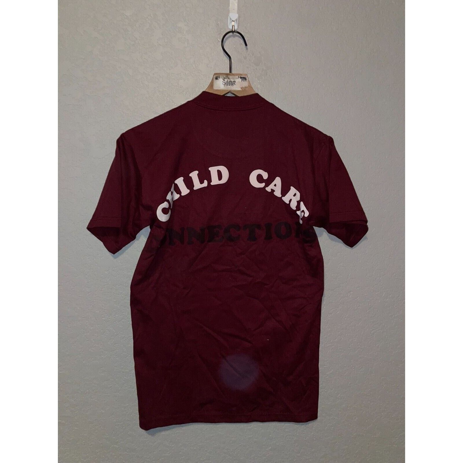 Jerzees Vintage Grandma Shirt Guardian Angels Child Care Red Tee 90s Size US S / EU 44-46 / 1 - 8 Thumbnail