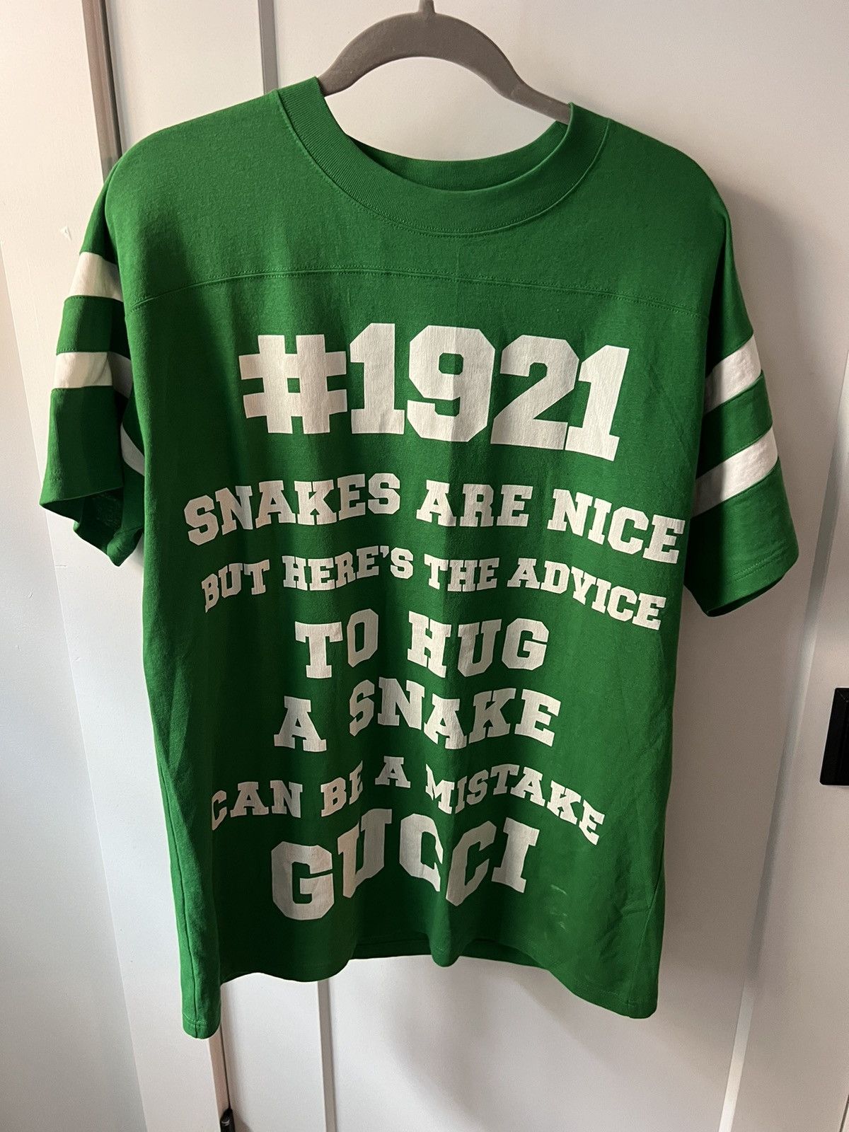 Gucci Eschatology shirt green