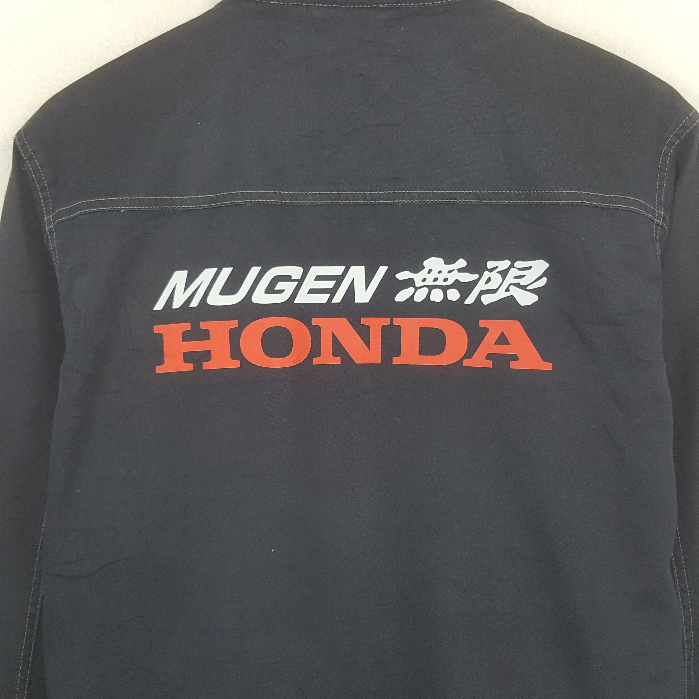 Japanese Brand Vintage Mugen Honda Custom Sport Clio Button Jacket Size US M / EU 48-50 / 2 - 2 Thumbnail