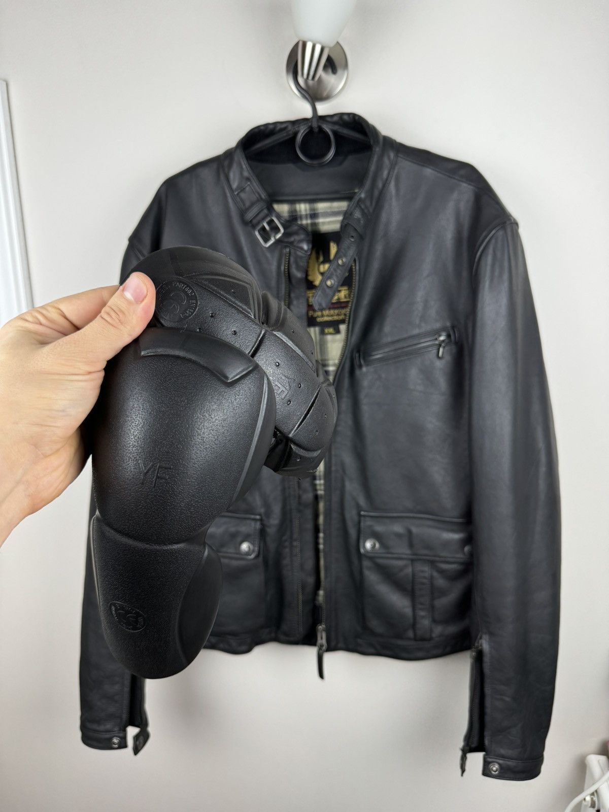 Belstaff Leather bomber jacket Belstaff original casual biker item Size US XL / EU 56 / 4 - 6 Thumbnail