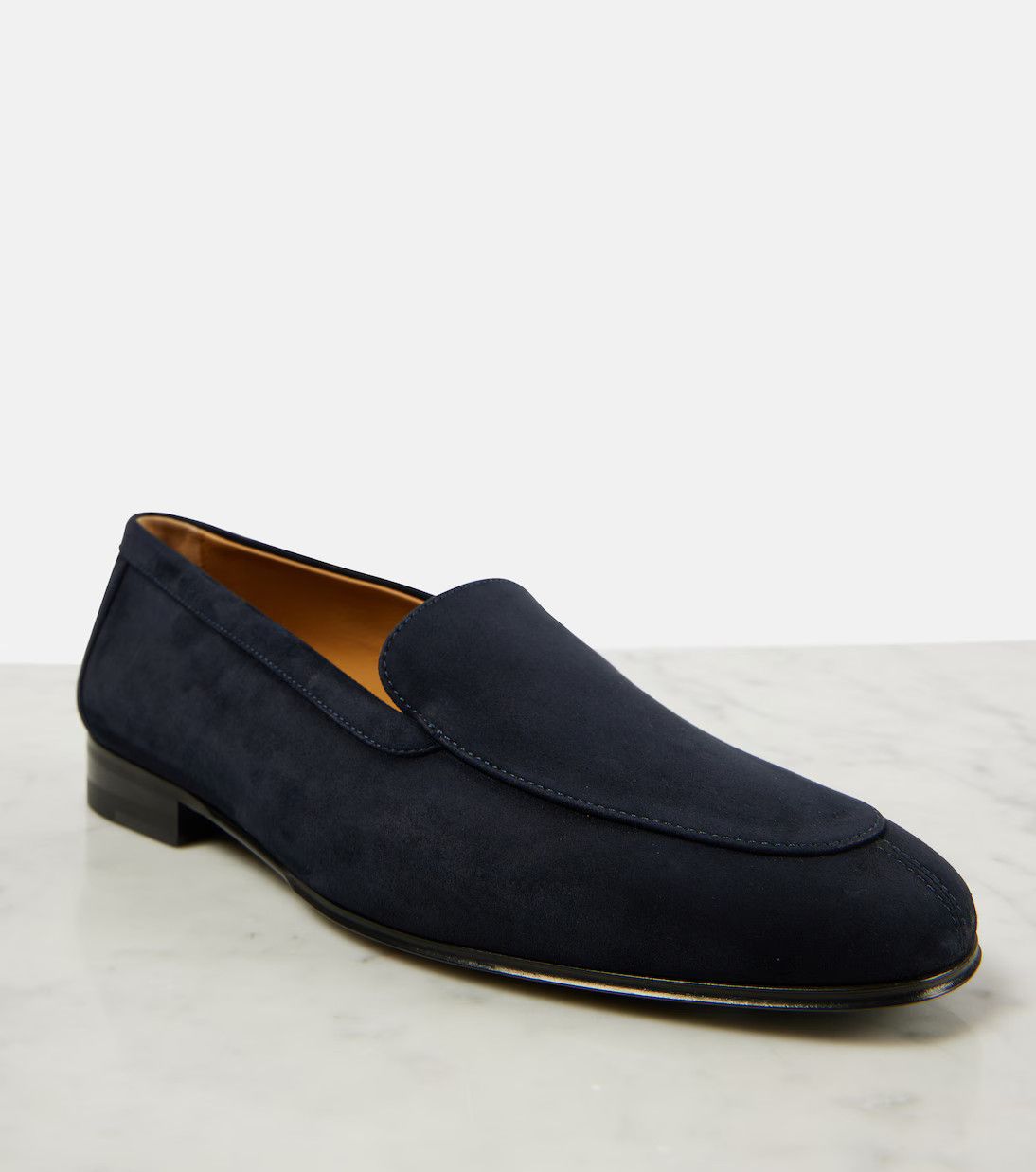 Christian Louboutin o1s1wg110924 No Penny Flat Shoes in Blue Size US 10 / EU 43 - 4 Thumbnail
