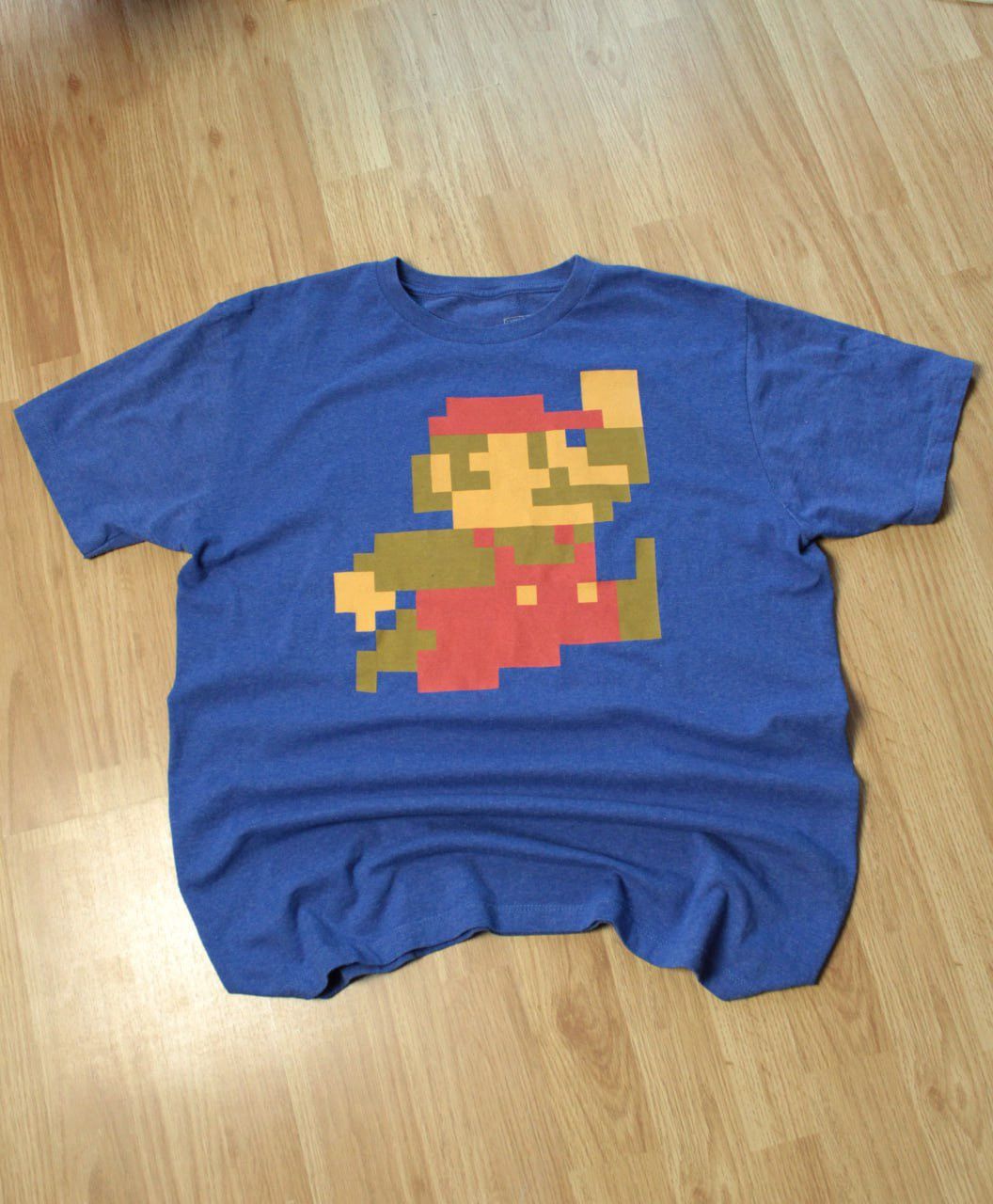 Nintendo 🔥 Super Mario Vintage Nintendo Game T Shirt Playstation XBox Size US L / EU 52-54 / 3 - 1 Thumbnail
