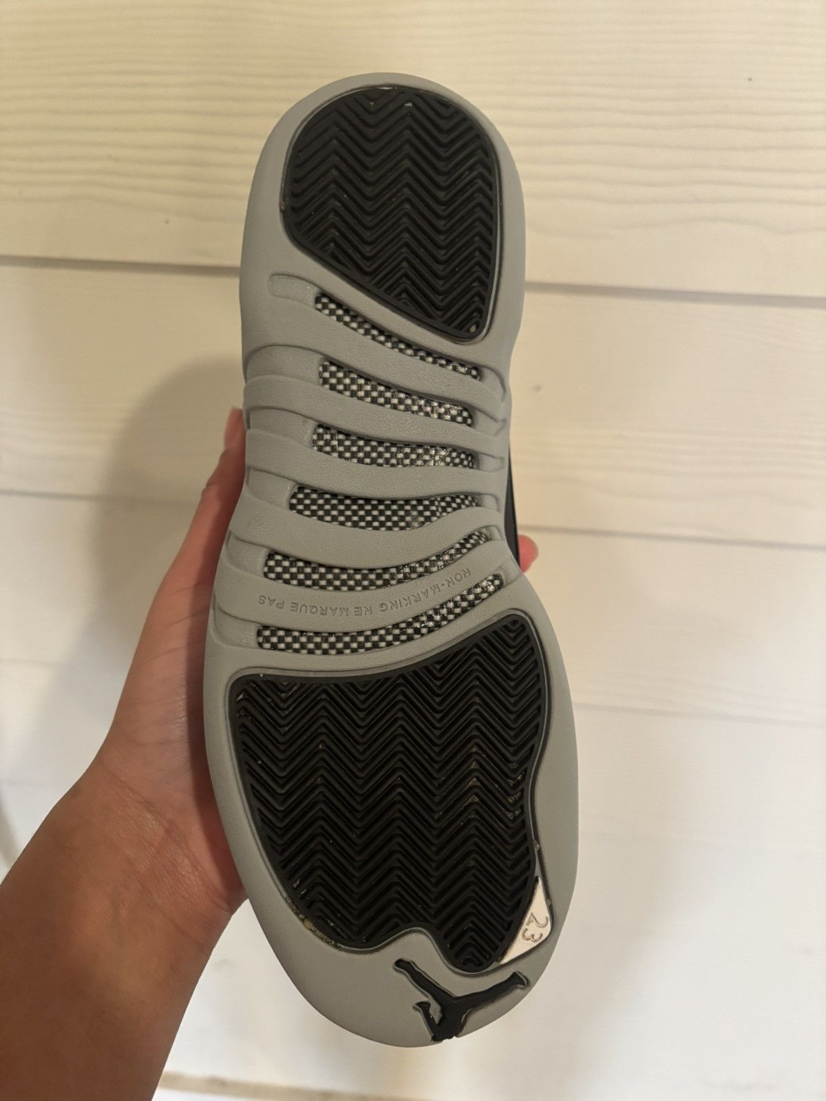 Jordan Brand Air Jordan 12 Retro Barons Size US 6.5 / EU 39-40 - 4 Thumbnail