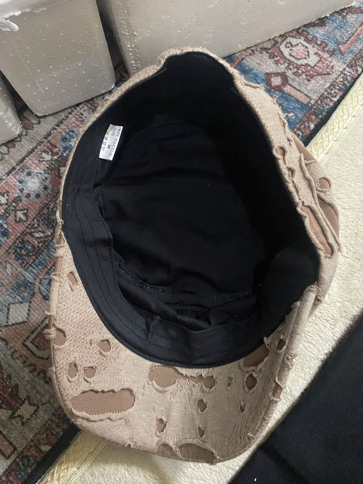 If Six Was Nine Brown cadet distressed cap Size ONE SIZE - 3 Thumbnail
