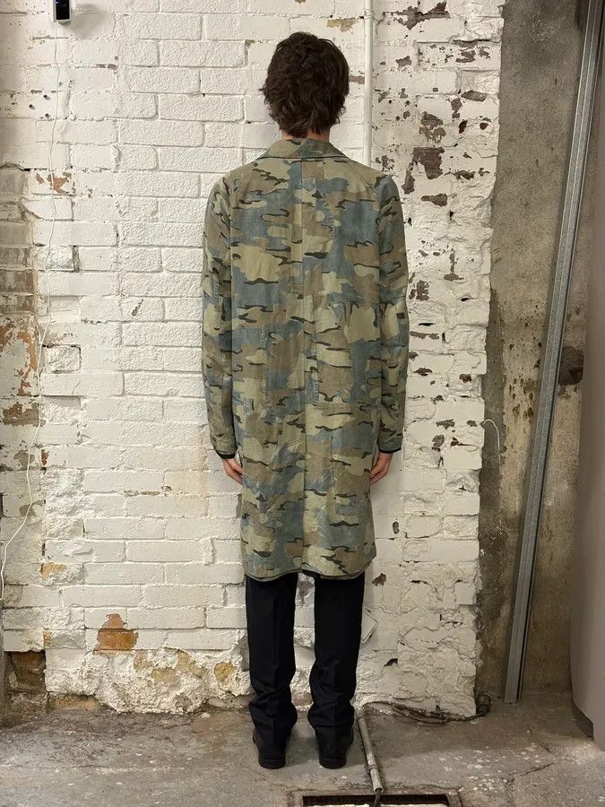 Dries Van Noten SS2017 Dries Van Noten Black & Camo Reversible Trench Coat Size US M / EU 48-50 / 2 - 5 Thumbnail