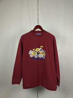 Rare VTG MICKEY & CO Mickey Mouse M Logo T Shirt 90s L.V.