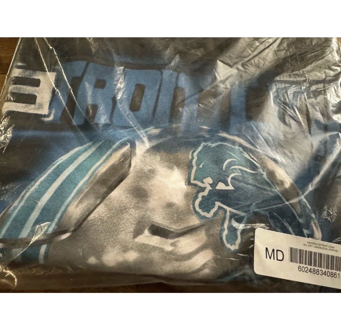 Eminem Eminem Detroit Lions Capsule All Grit 313 Long Sleeve Shirt Size US M / EU 48-50 / 2 - 8 Thumbnail
