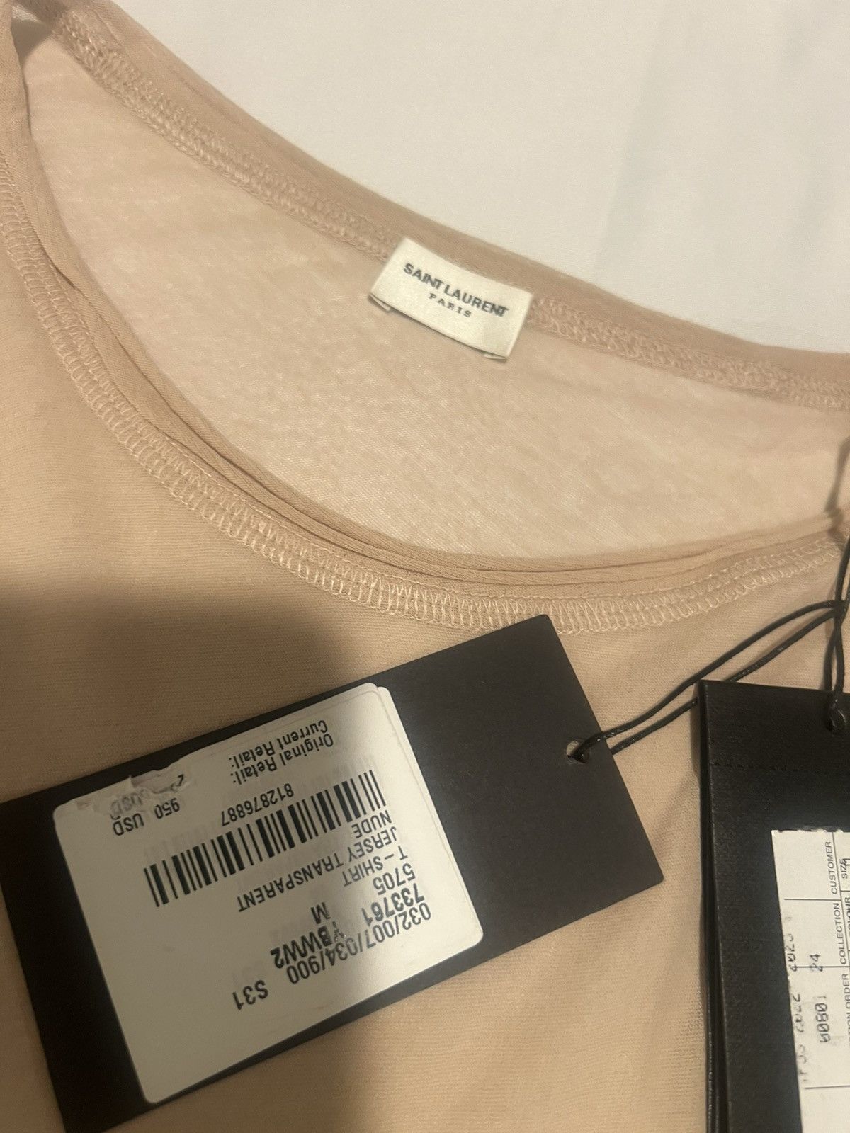Saint Laurent Paris Saint Laurent men’s sleeve less t shirt. M. $950 Size US M / EU 48-50 / 2 - 3 Thumbnail